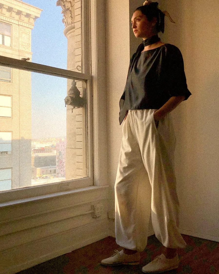 Genie Pant Rouge Cotton Gauze