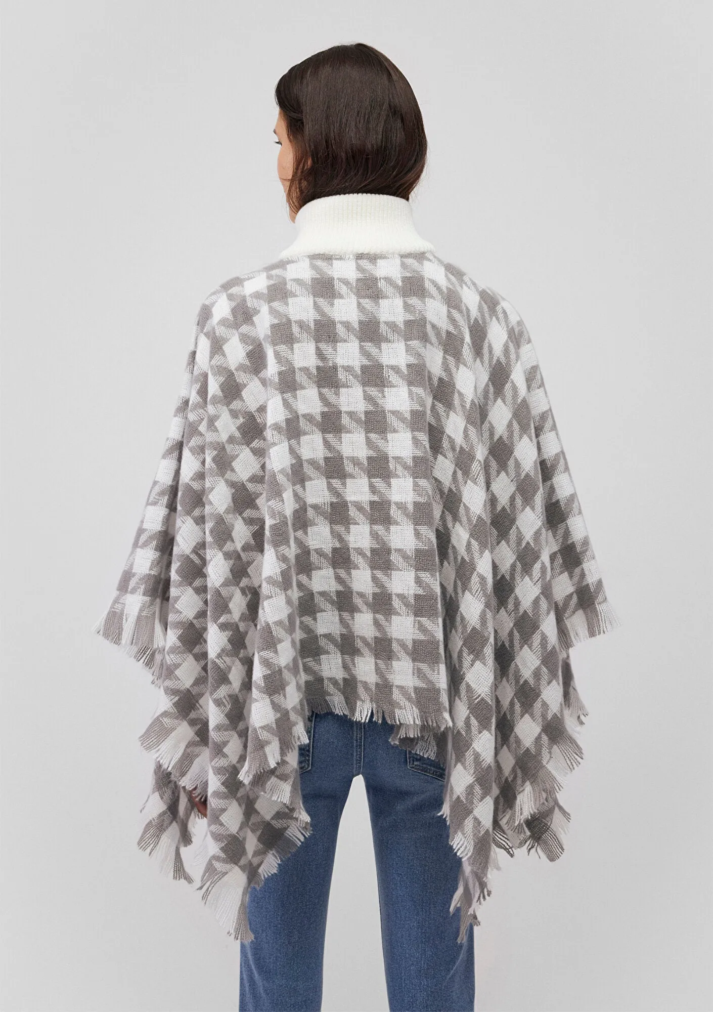 Grey Poncho