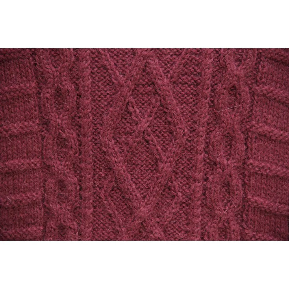 Handknit Maria Alpaca Poncho