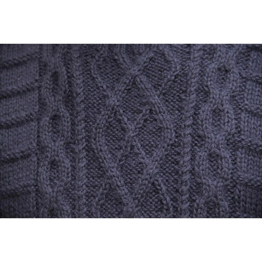 Handknit Maria Alpaca Poncho
