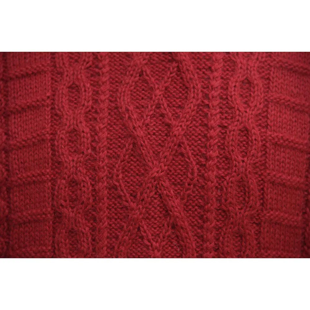 Handknit Maria Alpaca Poncho