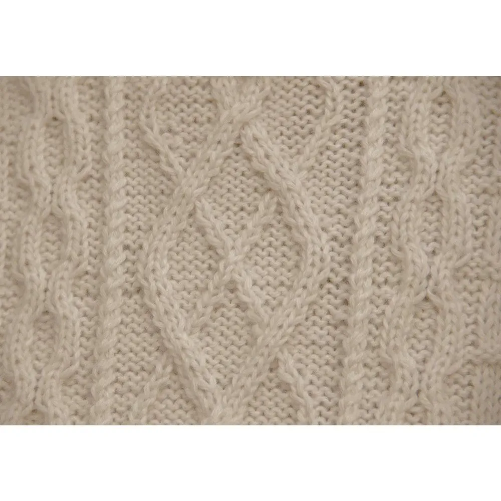 Handknit Maria Alpaca Poncho