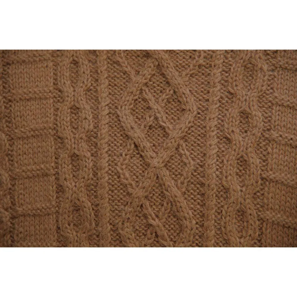 Handknit Maria Alpaca Poncho