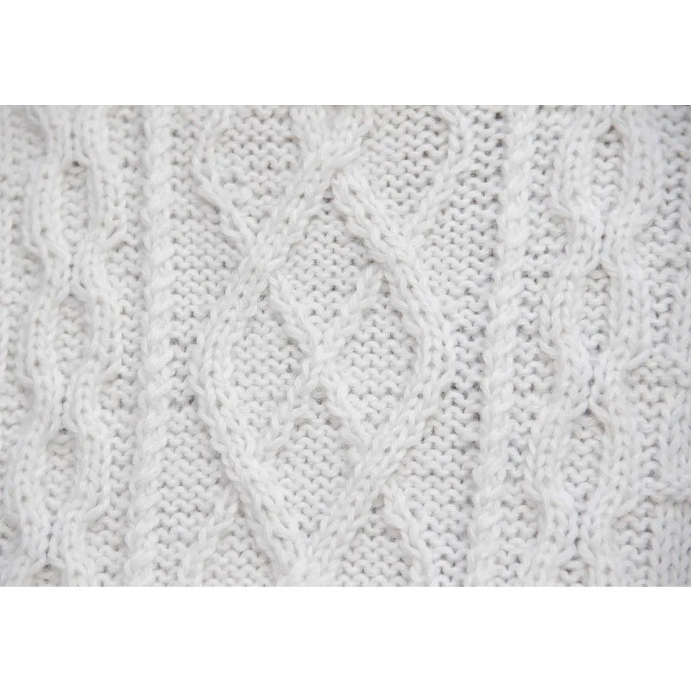 Handknit Maria Alpaca Poncho