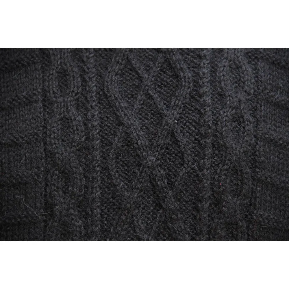 Handknit Maria Alpaca Poncho