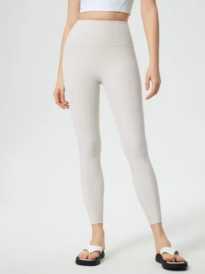 Hazel Blues® |  Millennia Wide Waistband Active Leggings