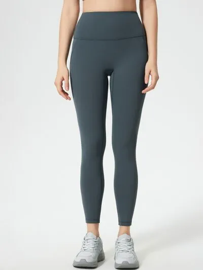 Hazel Blues® |  Millennia Wide Waistband Active Leggings