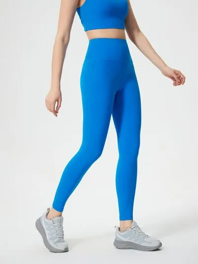 Hazel Blues® |  Millennia Wide Waistband Active Leggings