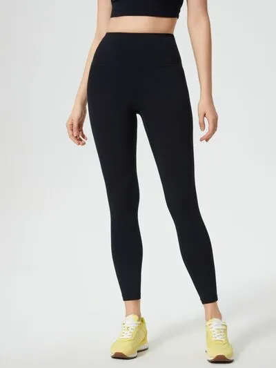 Hazel Blues® |  Millennia Wide Waistband Active Leggings