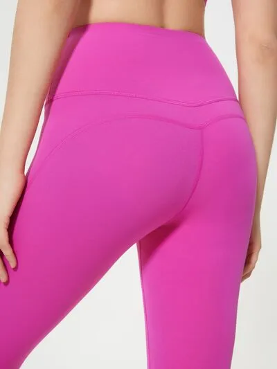 Hazel Blues® |  Millennia Wide Waistband Active Leggings