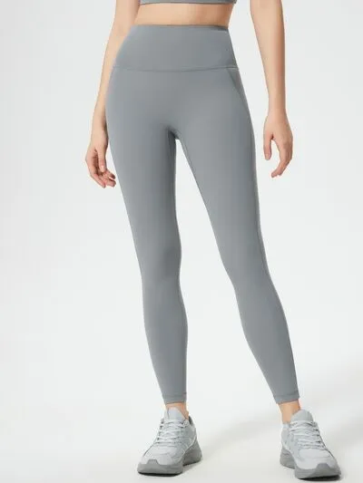 Hazel Blues® |  Millennia Wide Waistband Active Leggings