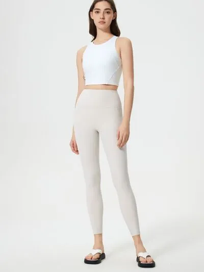 Hazel Blues® |  Millennia Wide Waistband Active Leggings
