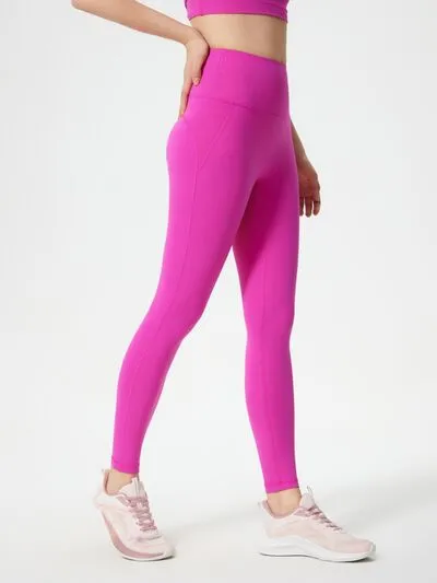 Hazel Blues® |  Millennia Wide Waistband Active Leggings