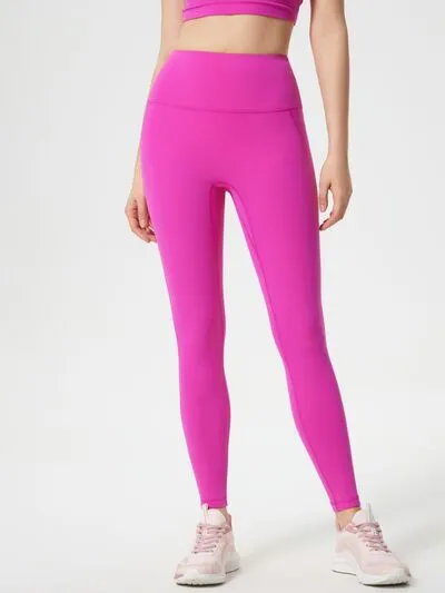 Hazel Blues® |  Millennia Wide Waistband Active Leggings
