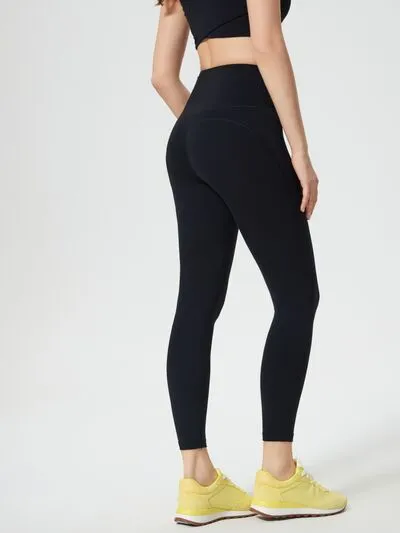 Hazel Blues® |  Millennia Wide Waistband Active Leggings