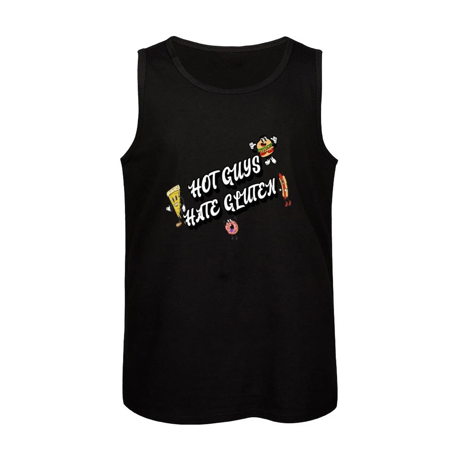 Hot Guys Hate Gluten - Tank Tops - Men Muscle Tee