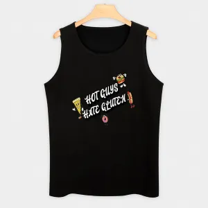 Hot Guys Hate Gluten - Tank Tops - Men Muscle Tee