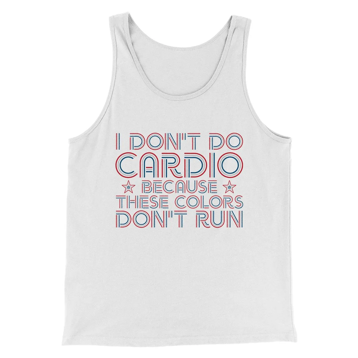 I Don't Do Cardio Men/Unisex Tank Top