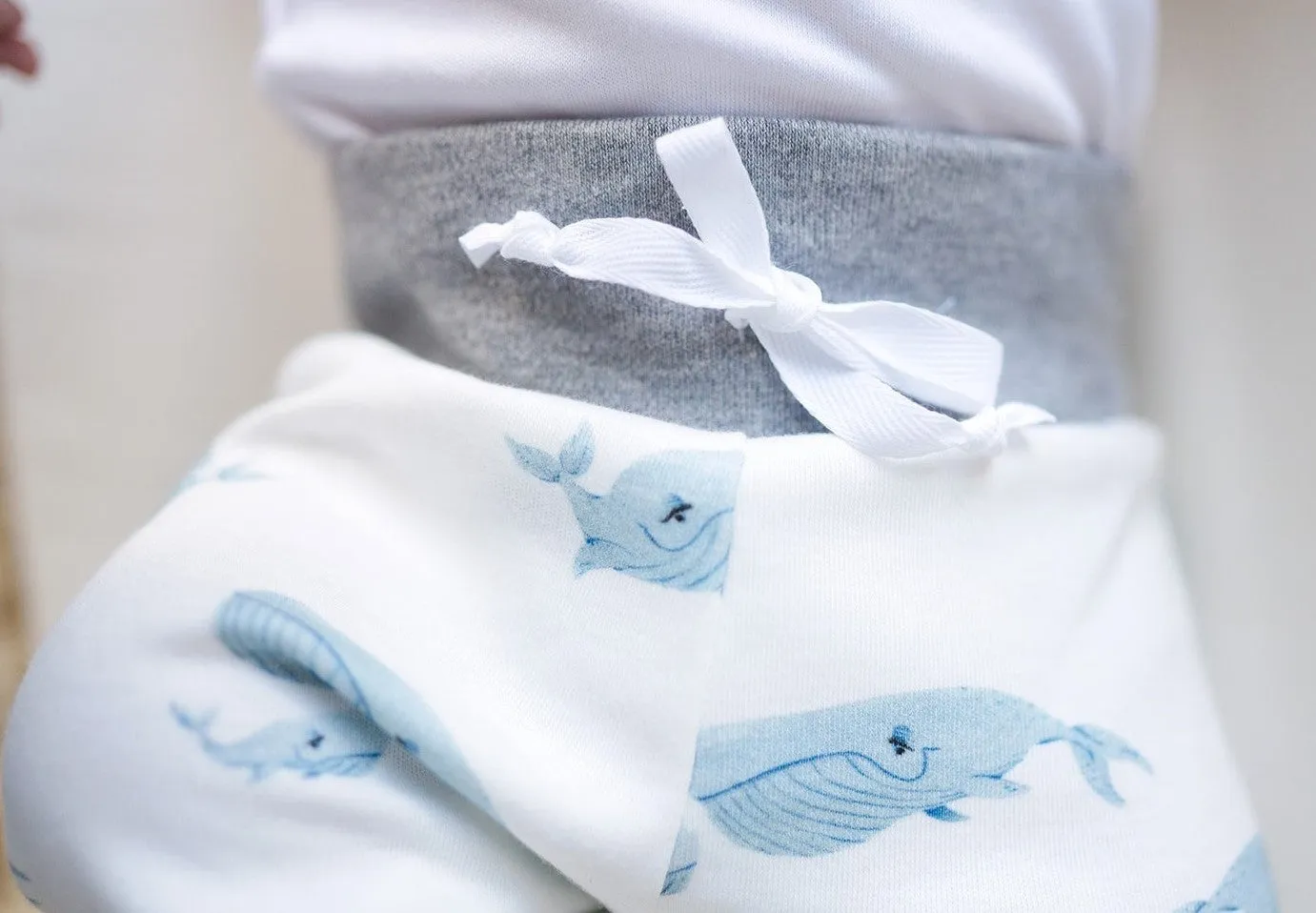 I Whale Always Love You! | Organic Baby Boy Set