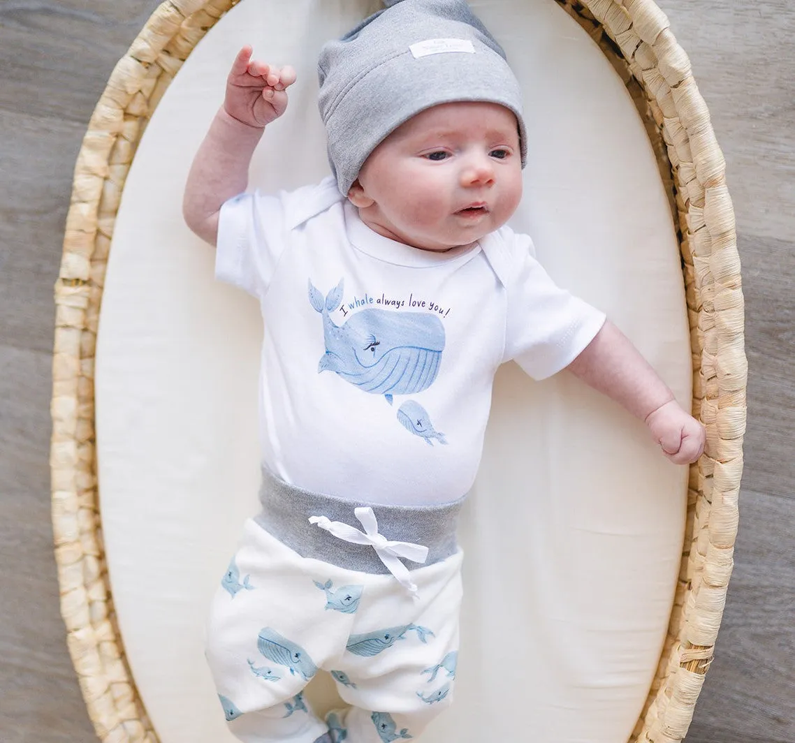 I Whale Always Love You! | Organic Baby Boy Set