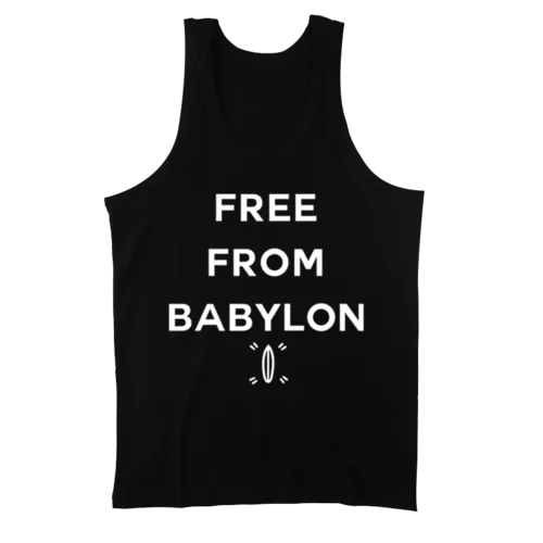 I&I SUPPLY - FREE FROM BABYLON - MEN - TANK-TOP