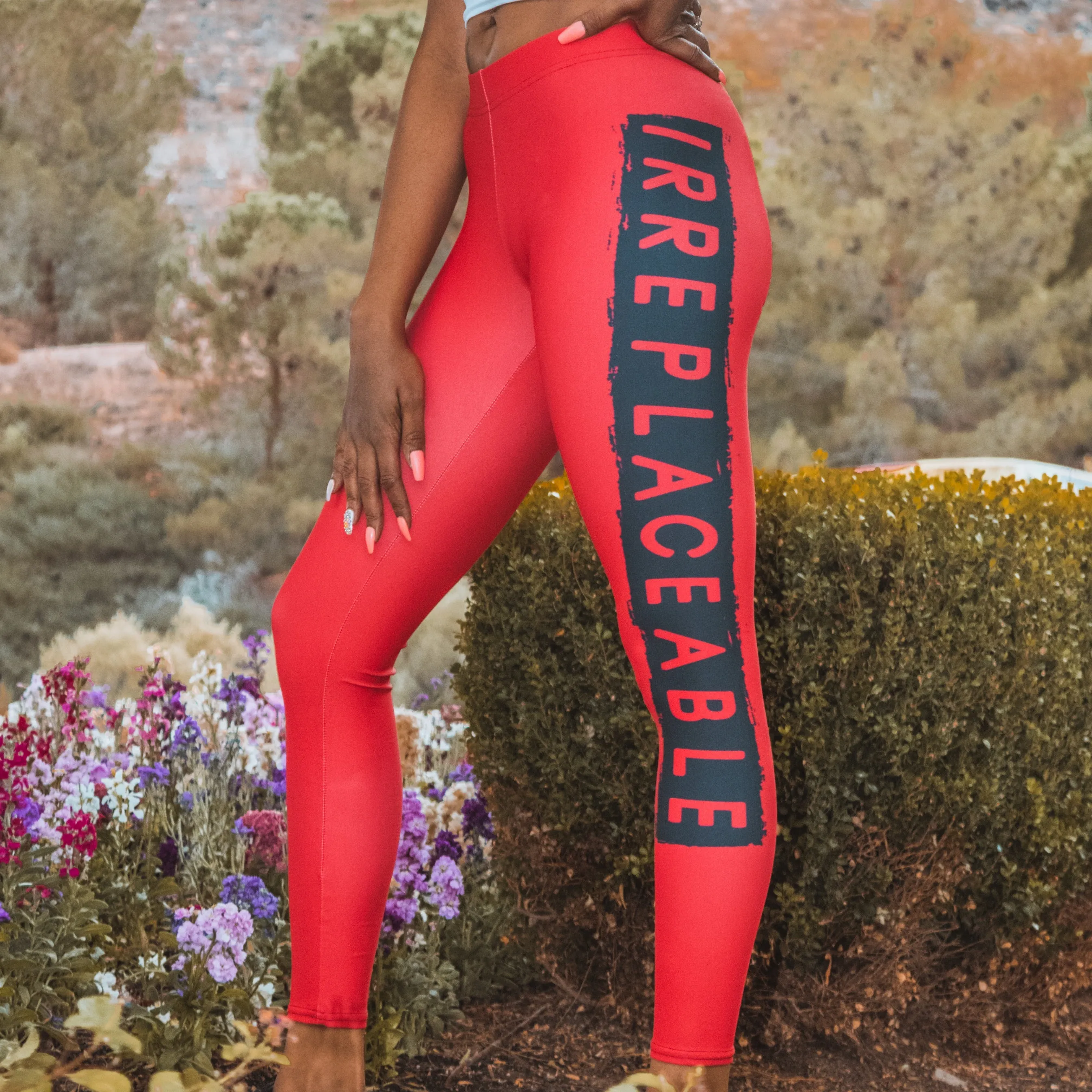 Irreplaceable Leggings - Red