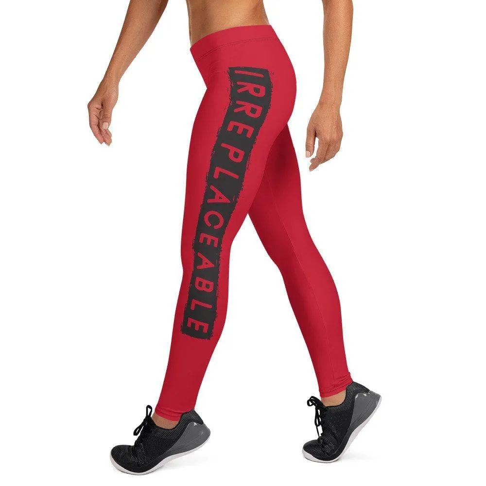 Irreplaceable Leggings - Red