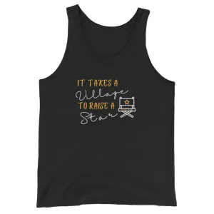IT TAKES A VILLAGE TO RAISE A STAR Entertainment Tank Top for Women