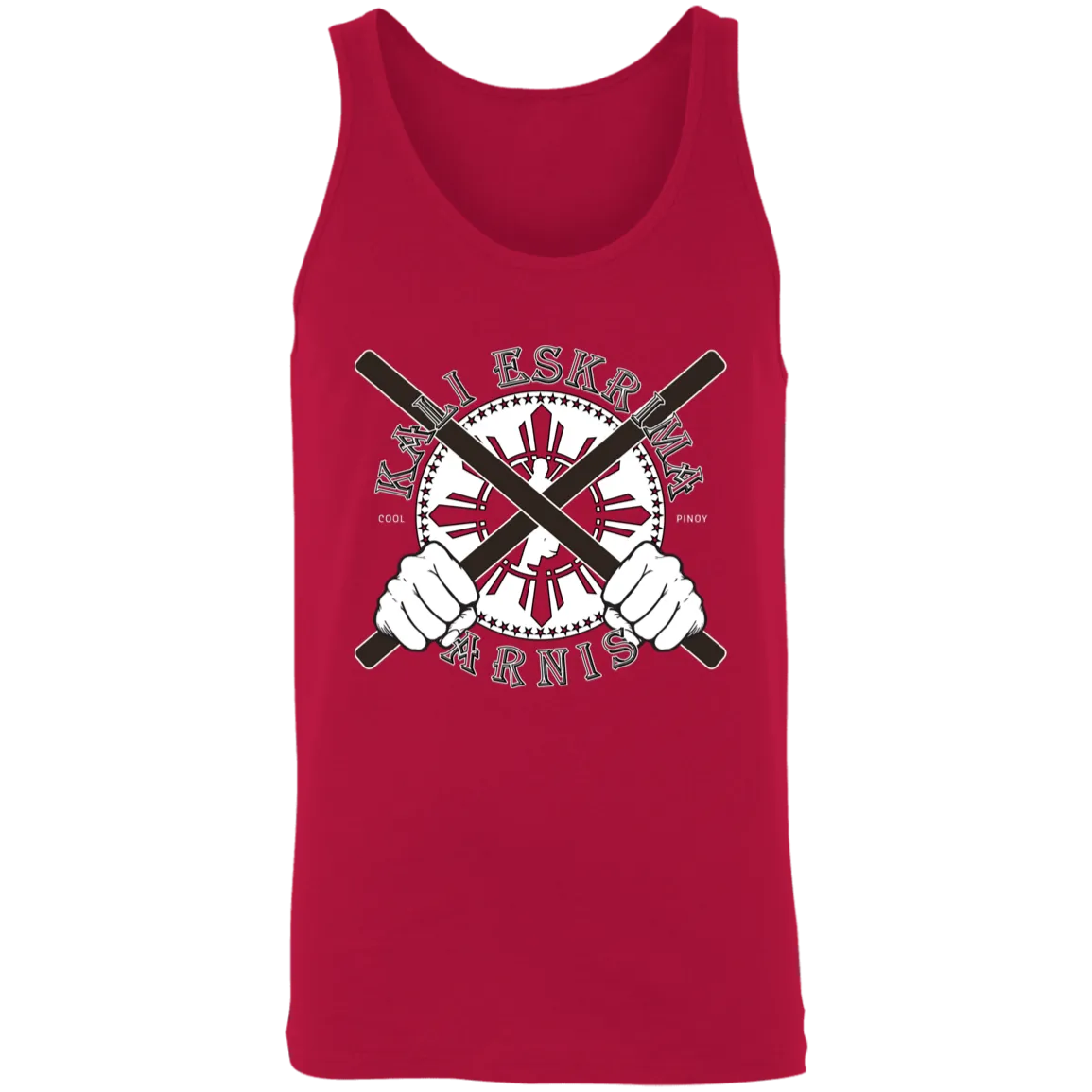 Kali Eskrima Arnis Unisex Cotton Tank Top