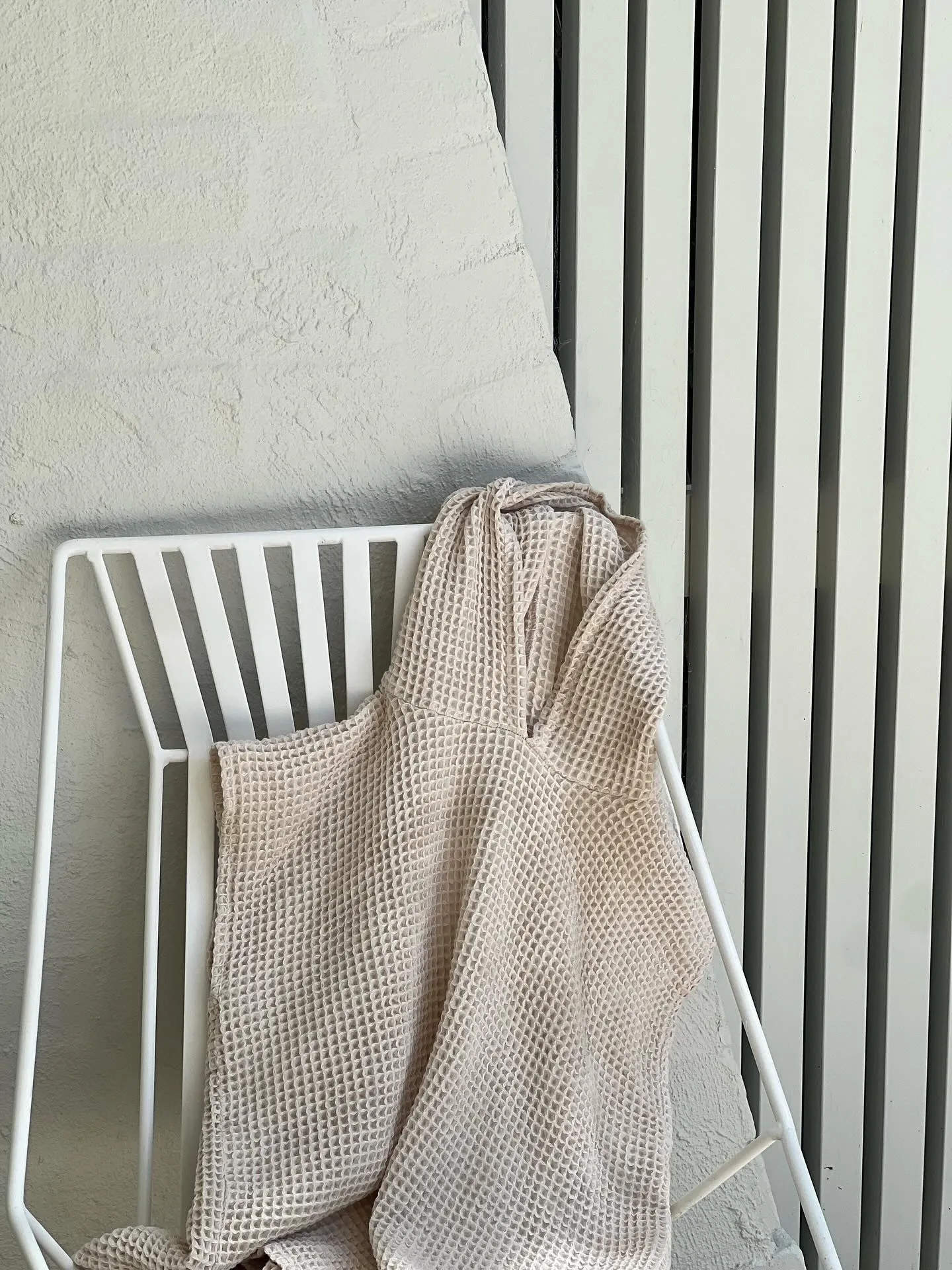 Kids Sand Waffle Poncho