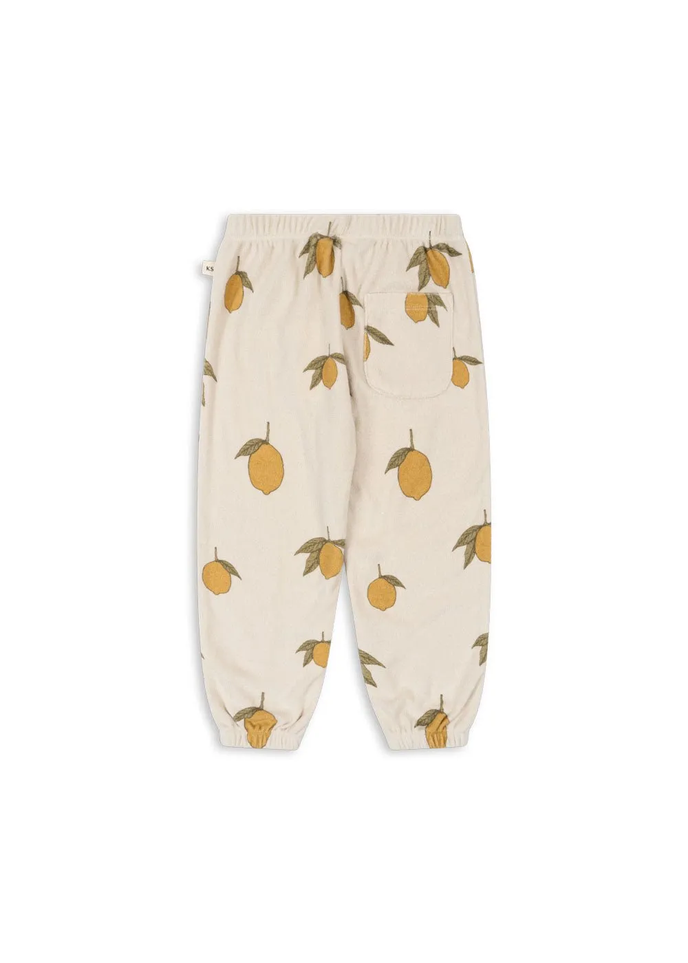 Konges Slojd Itty Sweat Pant GOTS - Mon Grand Citron