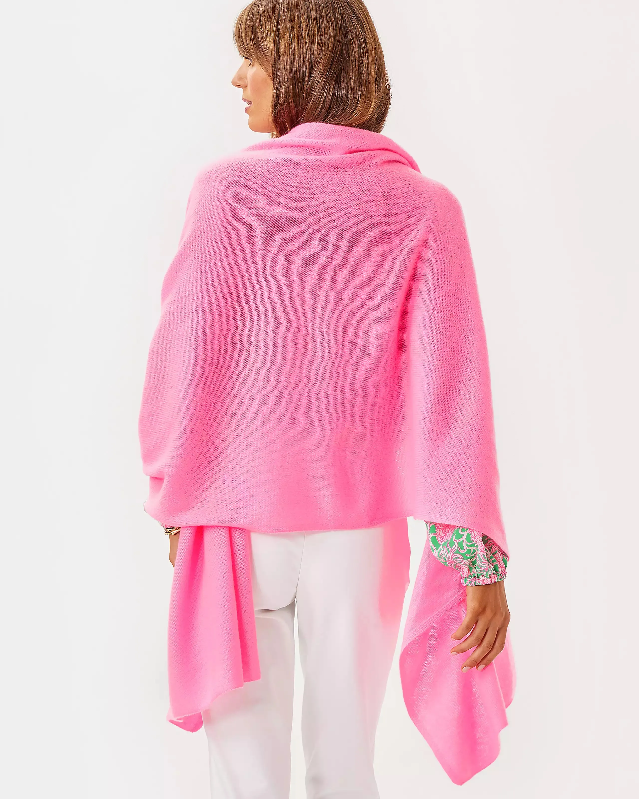 Lanelle Cashmere Wrap (Rousseau Pink)
