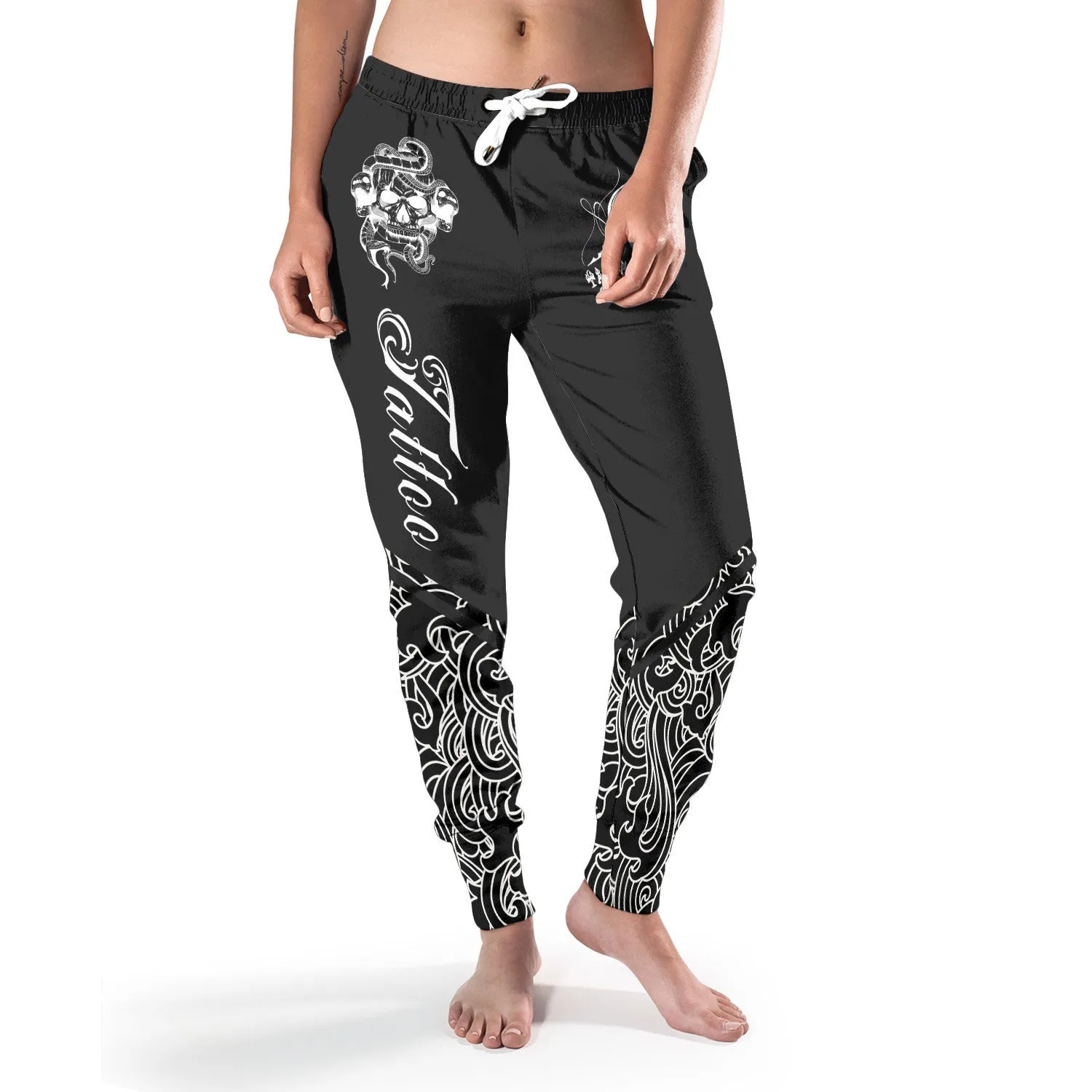 Latest Tattoo Fashion 3D Sweatpants Tattoo Machine Jogger
