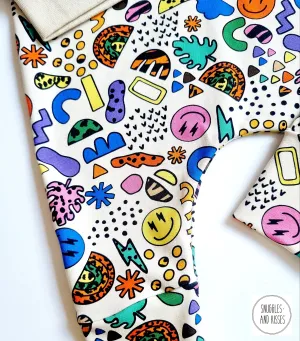 Leggings-Good Vibes Print-New!