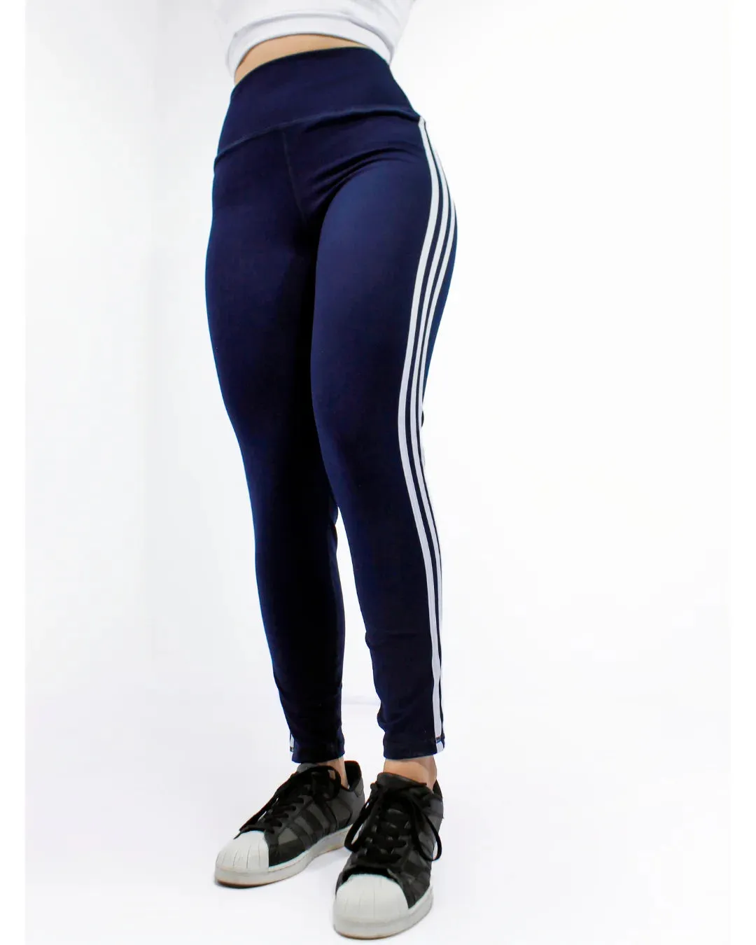 Leggins Line Marino  Tela Gruesa