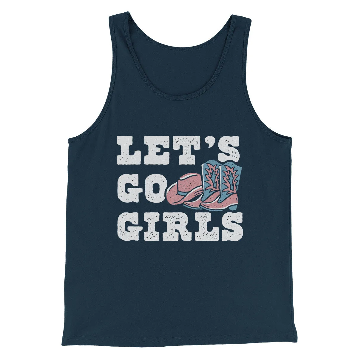 Lets Go Girls Men/Unisex Tank Top