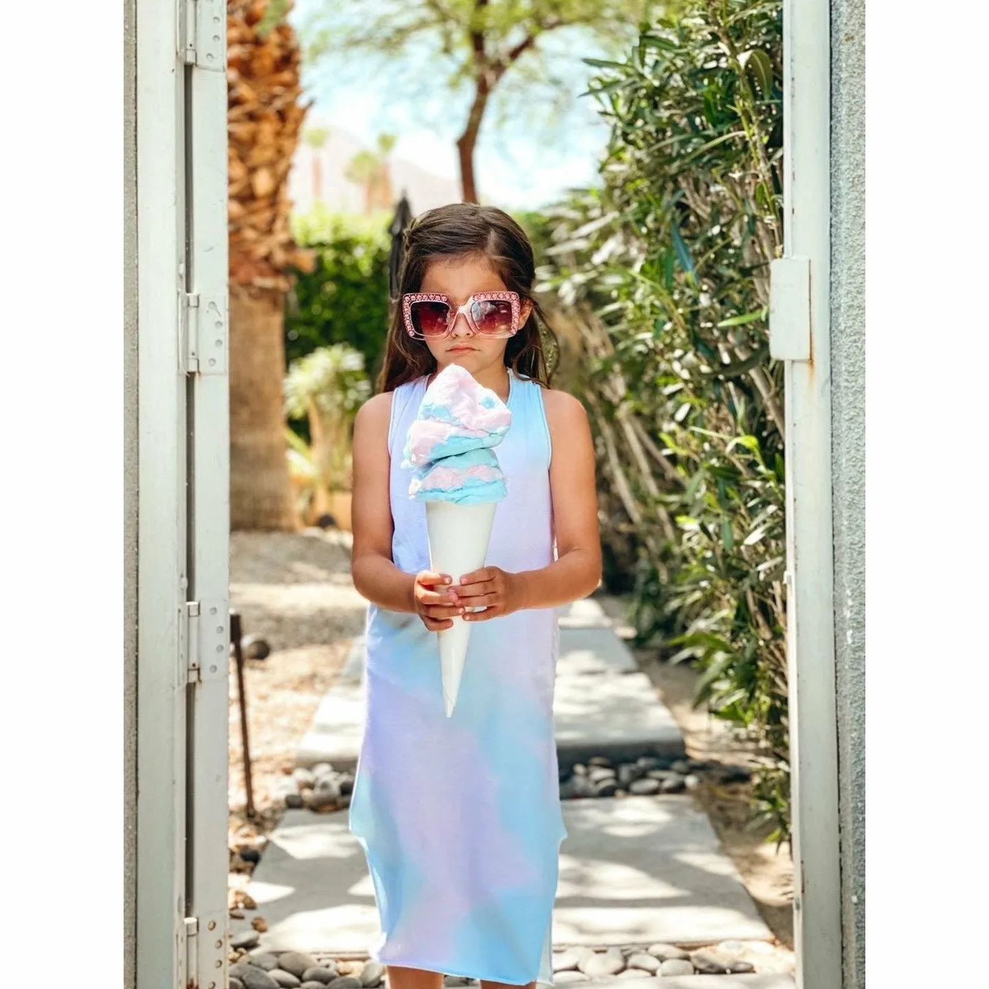 Lexi Tank Dress Cotton Candy
