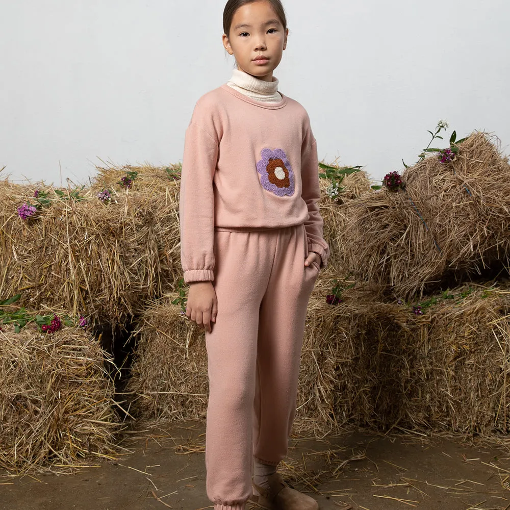 Lila Sweatshirt & Sweatpants Set | Pink