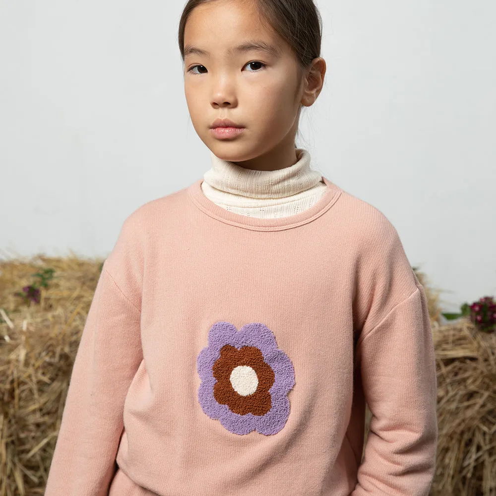 Lila Sweatshirt & Sweatpants Set | Pink
