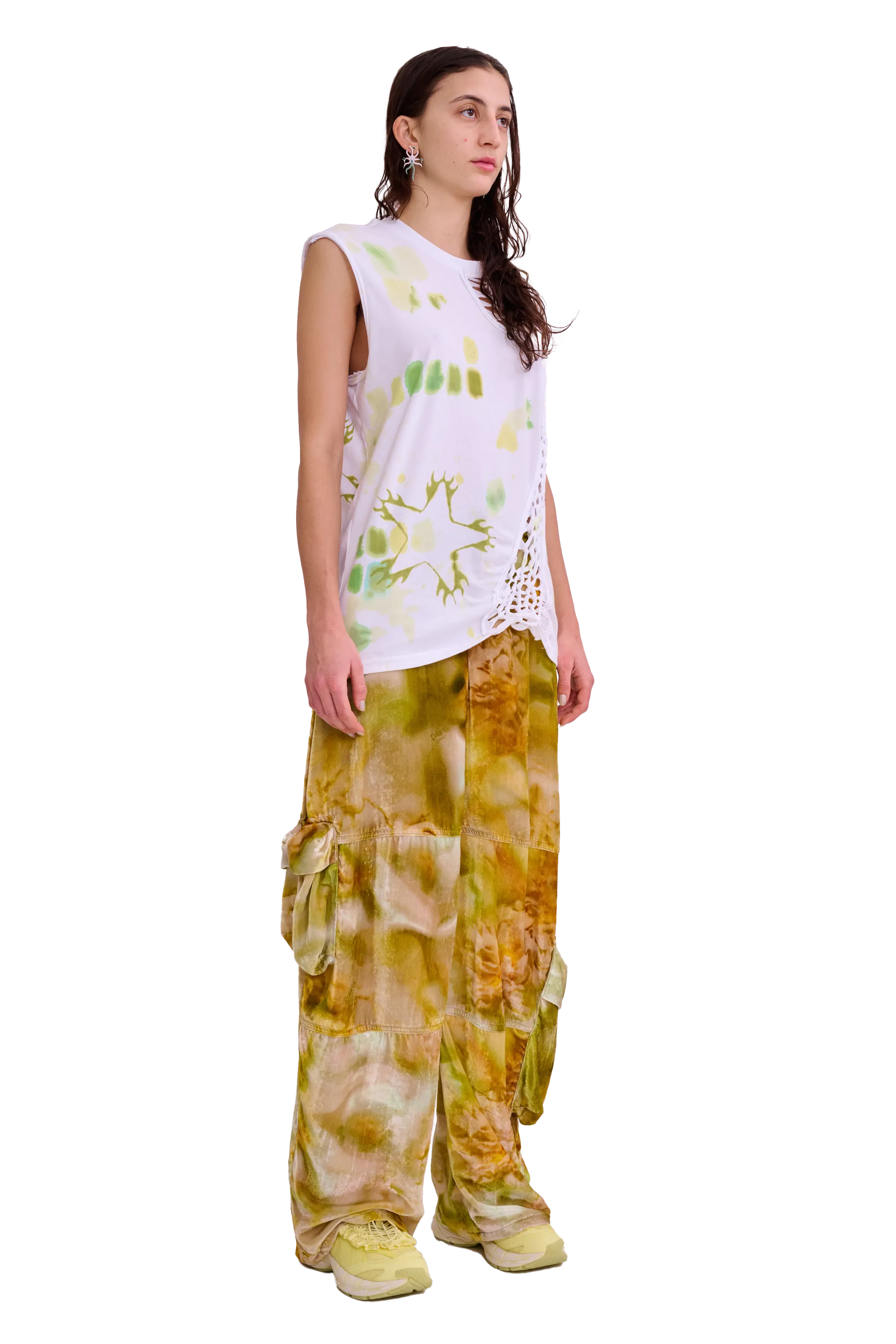 LIME STARBURST TOSH TANK 