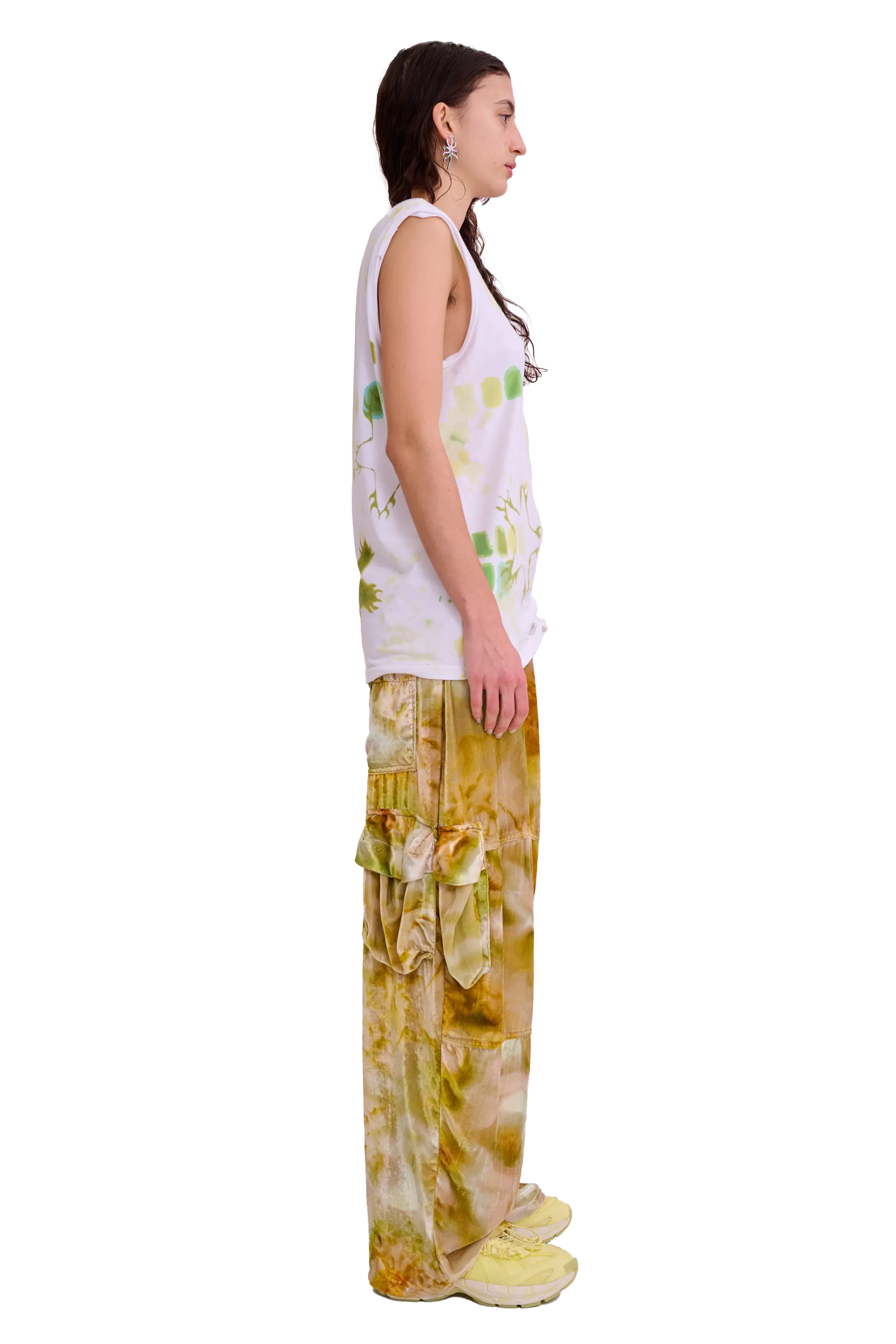 LIME STARBURST TOSH TANK 