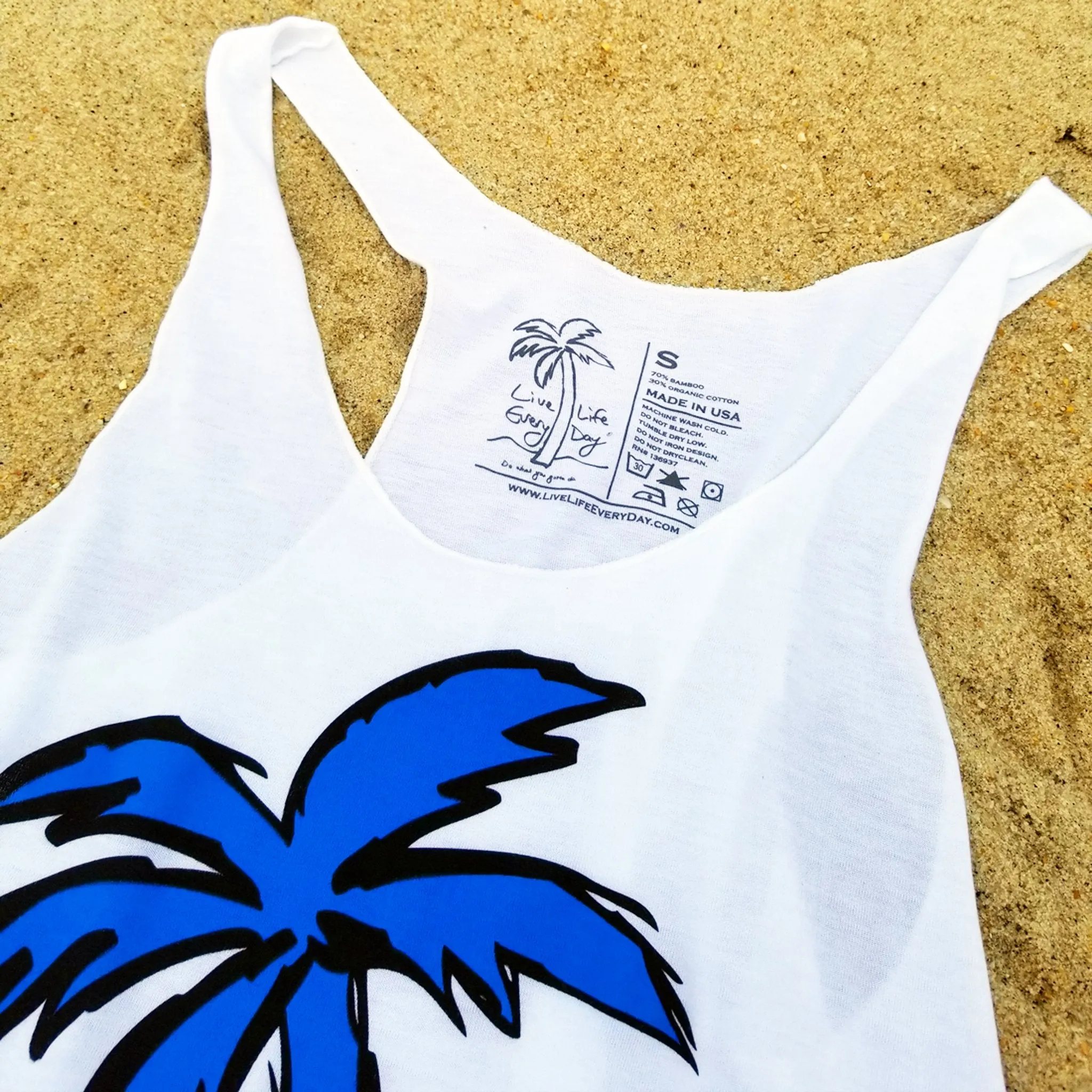 Logo Racerback Bamboo Tank Top