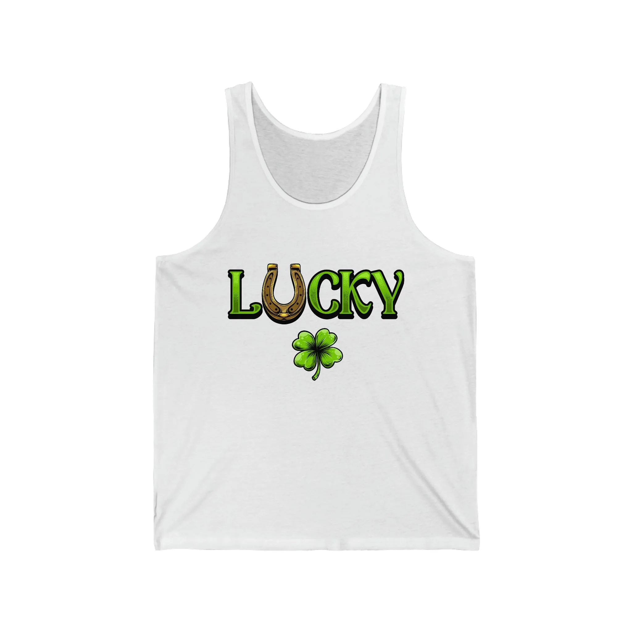 Lucky  Unisex Jersey Tank