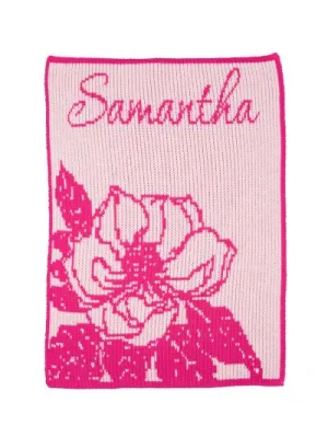 MAGNOLIA & NAME BLANKET