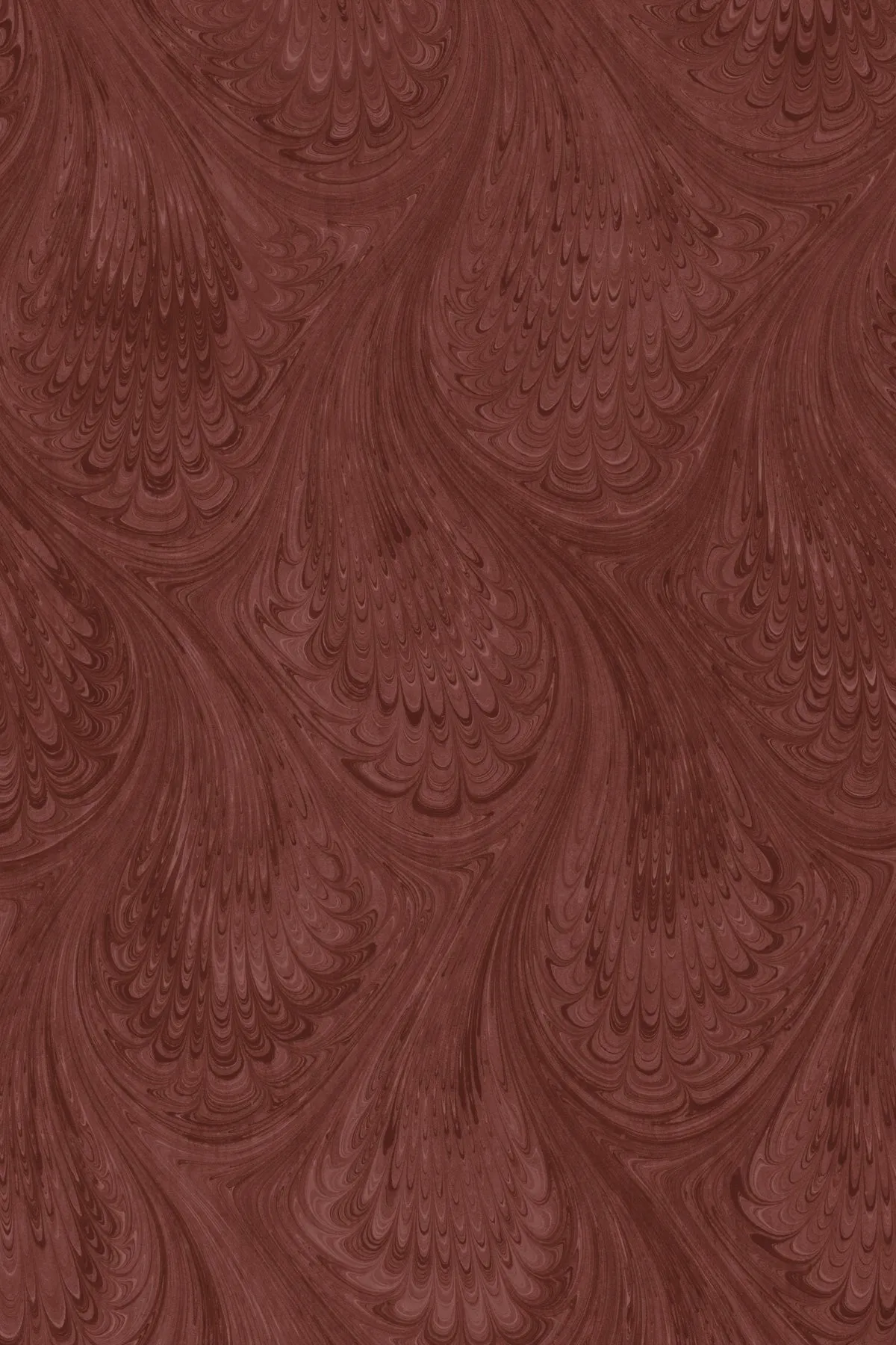 Marbled Peacock Leggings: Burgundy
