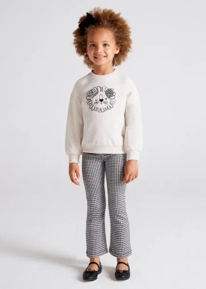 Mayoral 'Checked Lion' Two Piece Set