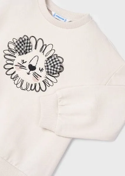 Mayoral 'Checked Lion' Two Piece Set