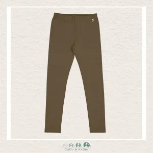Mayoral Girls Basic Legging - Chocolate