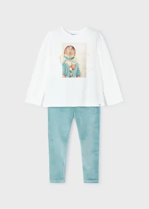 Mayoral Girls Legging Set