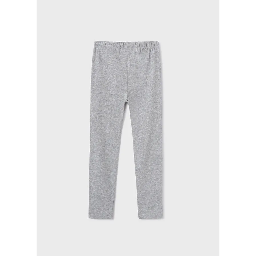 Mayoral Long Basic Leggings - Silver